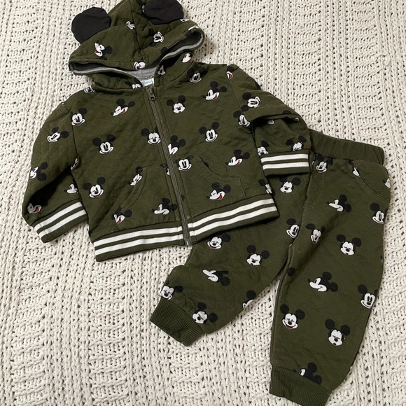 Disney Mickey Mouse Jacket and Pants set size 6-9m - Picture 1 of 5